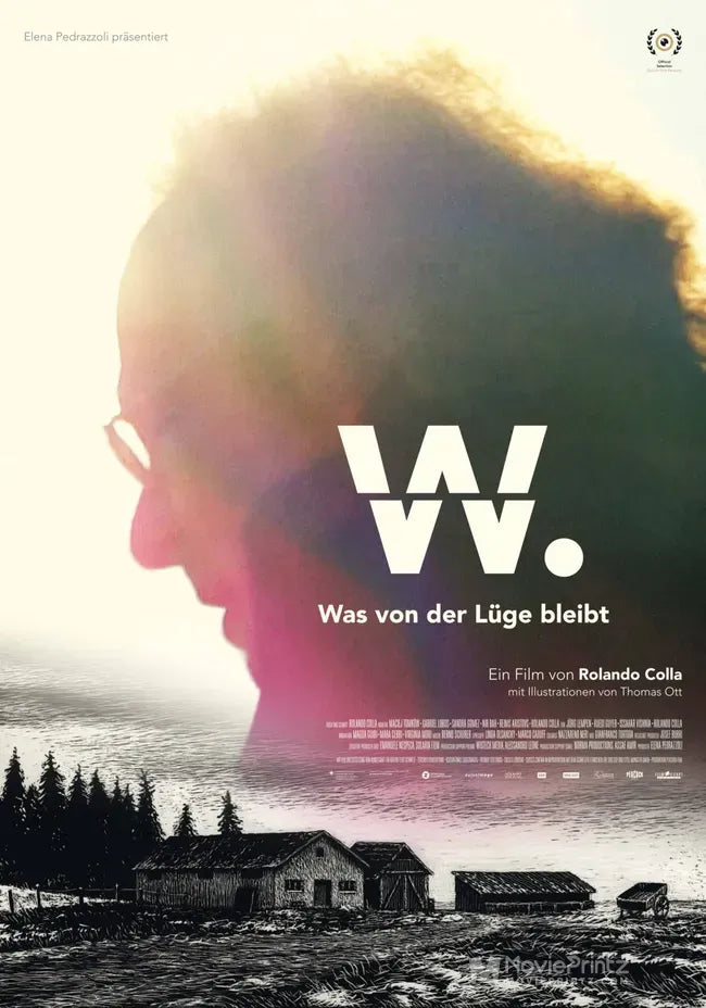W. What remains of the lie Poster