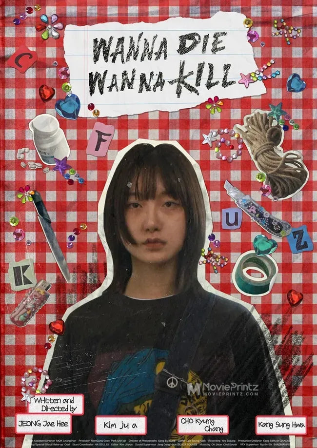 Wanna Die Wanna Kill Poster