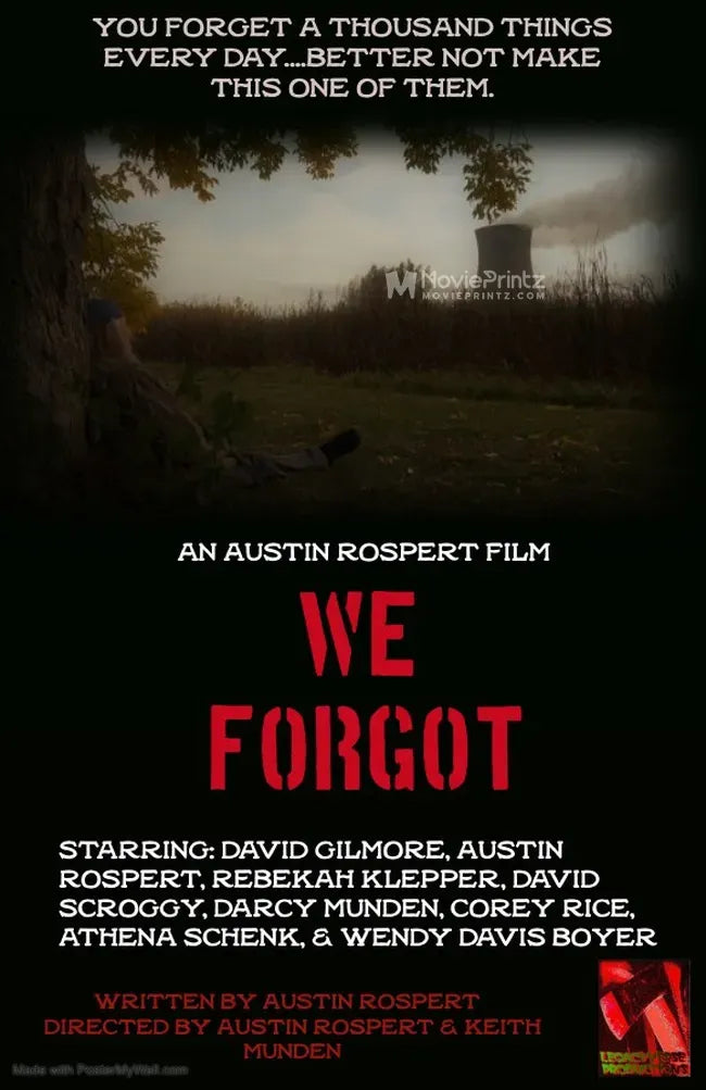 We Forgot Poster