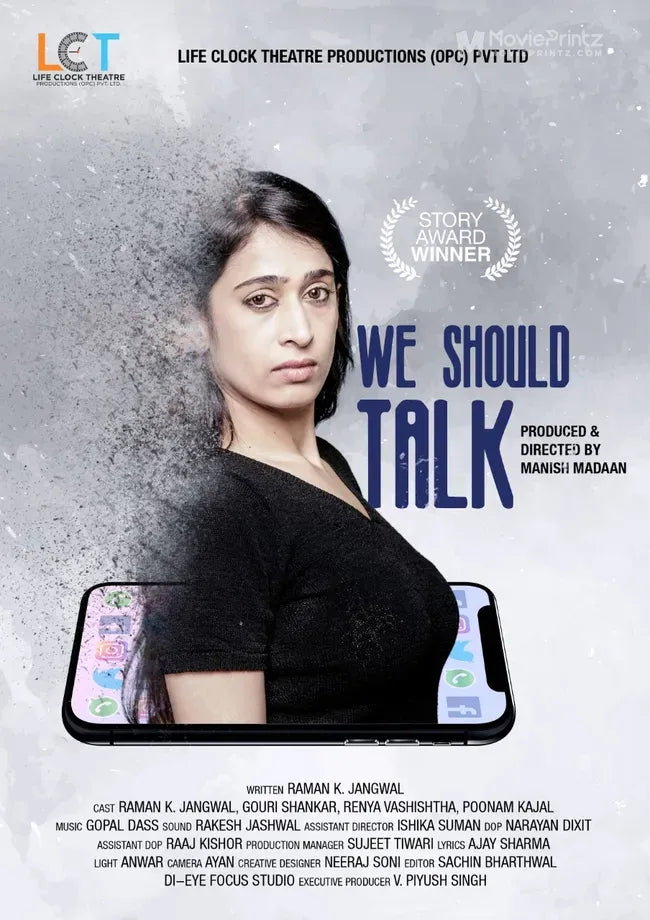 We should talk Poster