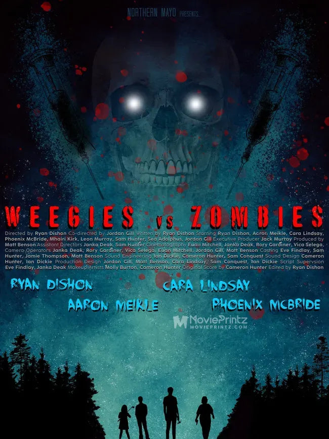 Weegies VS Zombies Poster