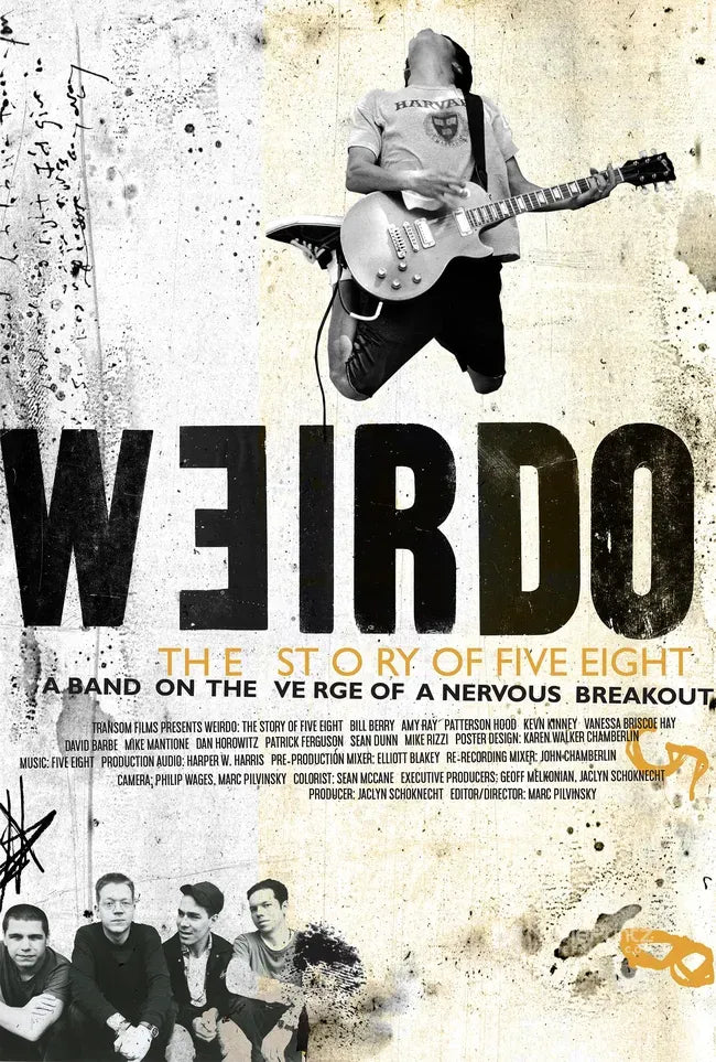 Weirdo: The Story of Five Eight Poster