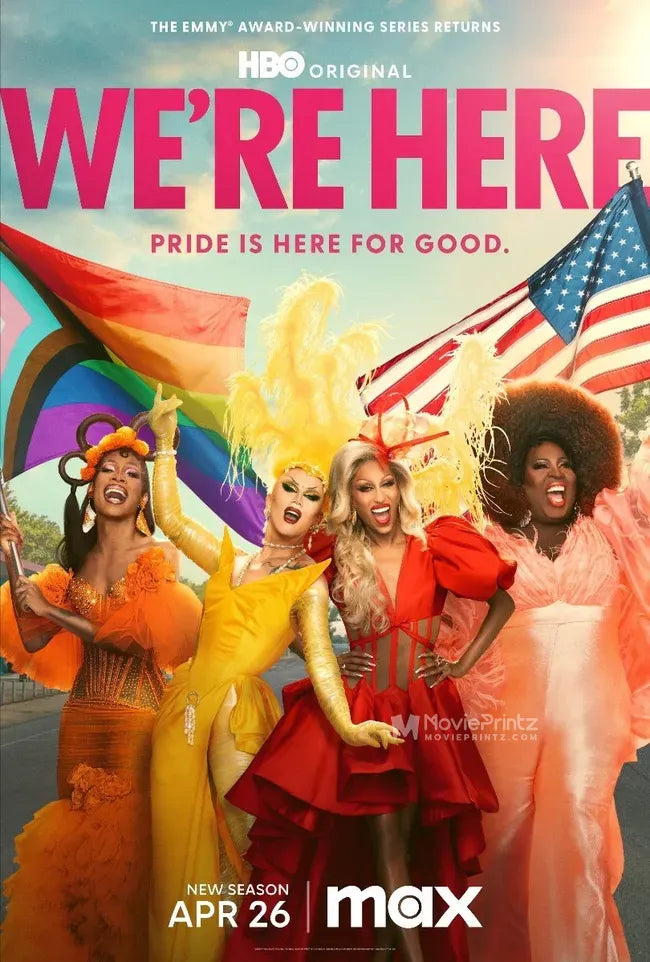 We're Here Poster