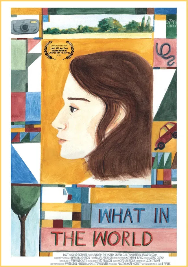 What in the World Poster