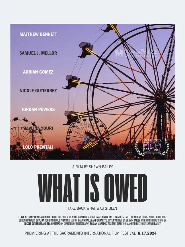 What Is Owed Poster