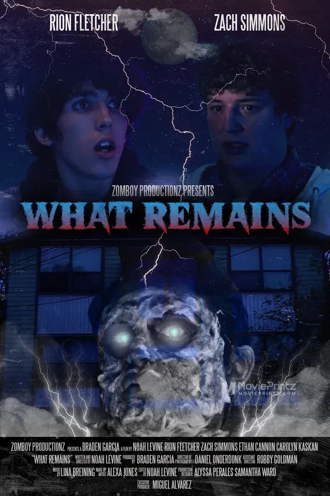 What Remains Poster