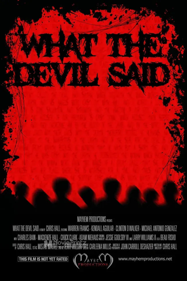 What the Devil Said Poster