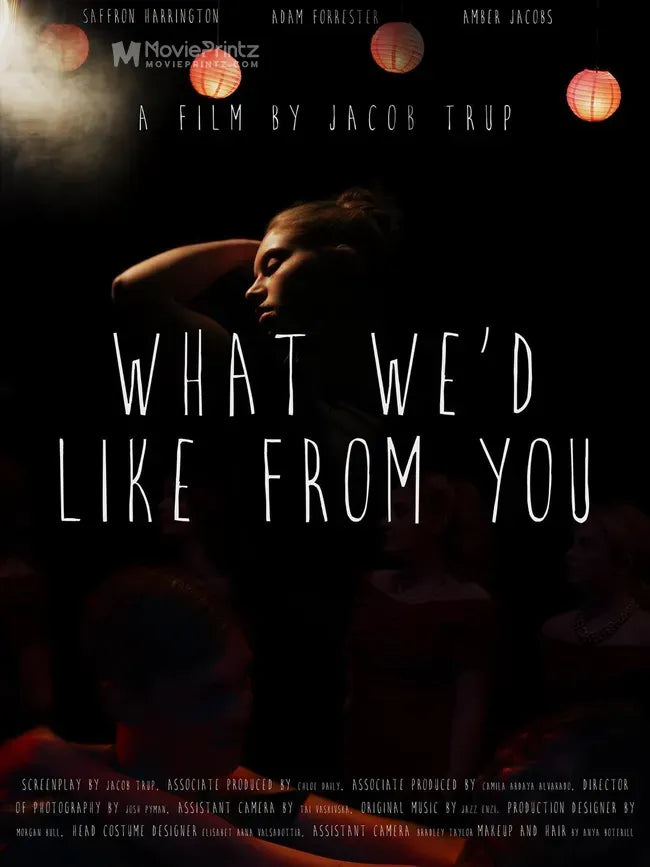 What We'd Like from You Poster