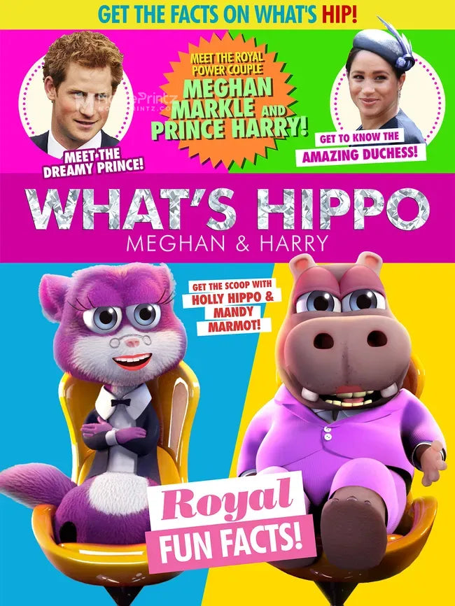 What's Hippo: Meghan and Harry Poster