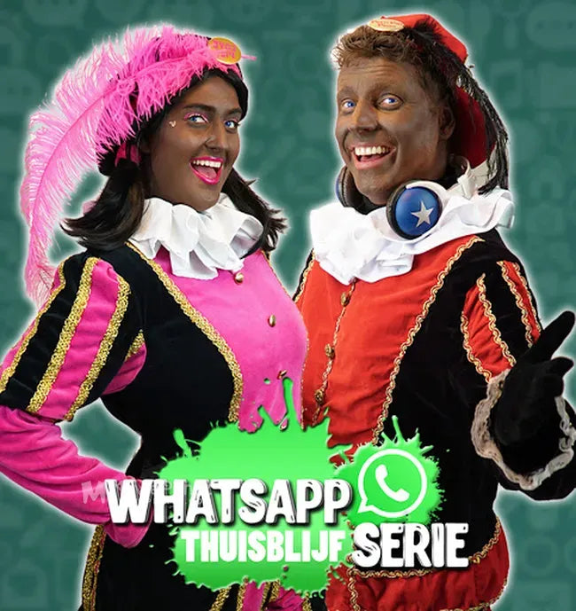 Whatsapp Thuisblijf Serie Poster