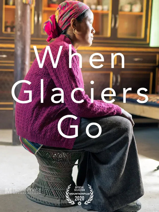 When Glaciers Go Poster