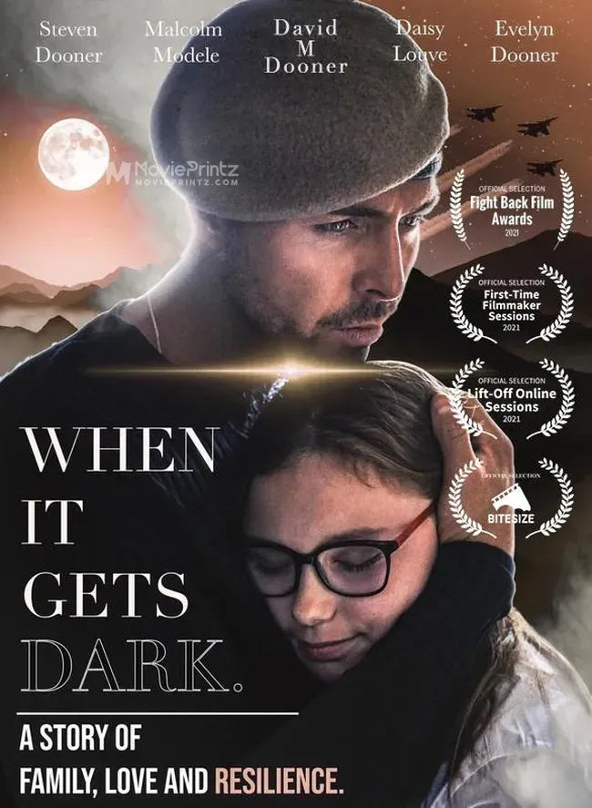 When It Gets Dark. Poster