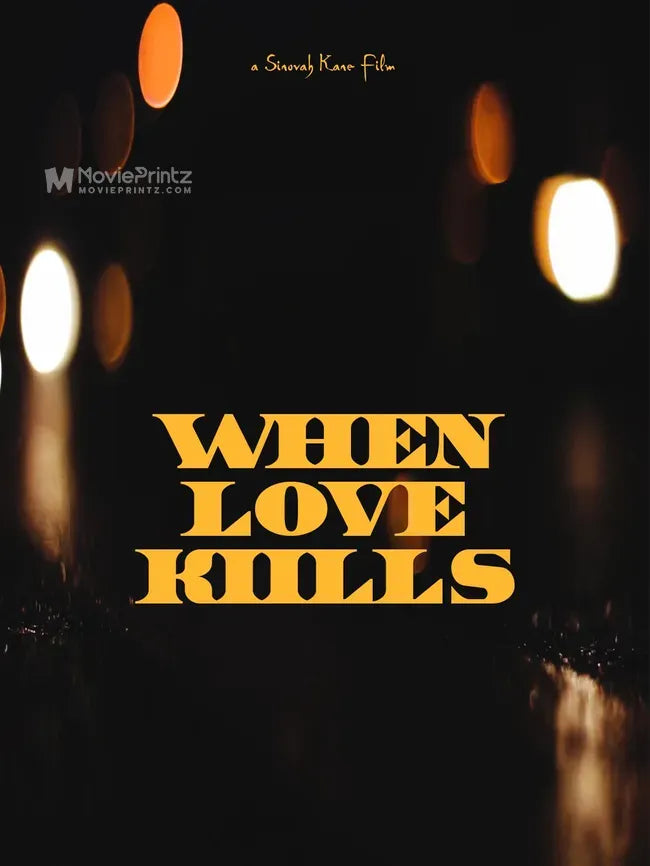 When Love Kills Poster