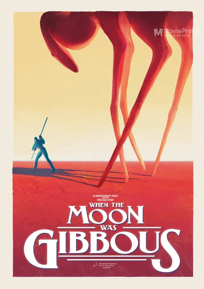 When the Moon Was Gibbous Poster