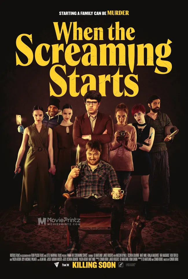 When the Screaming Starts Poster