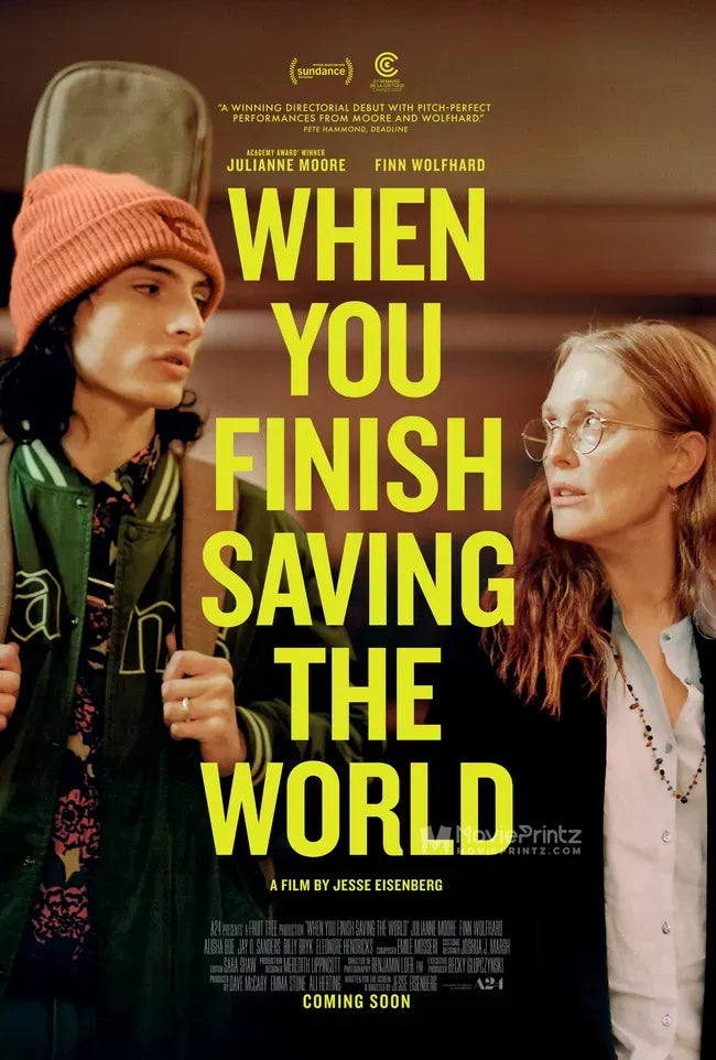 When You Finish Saving the World Poster