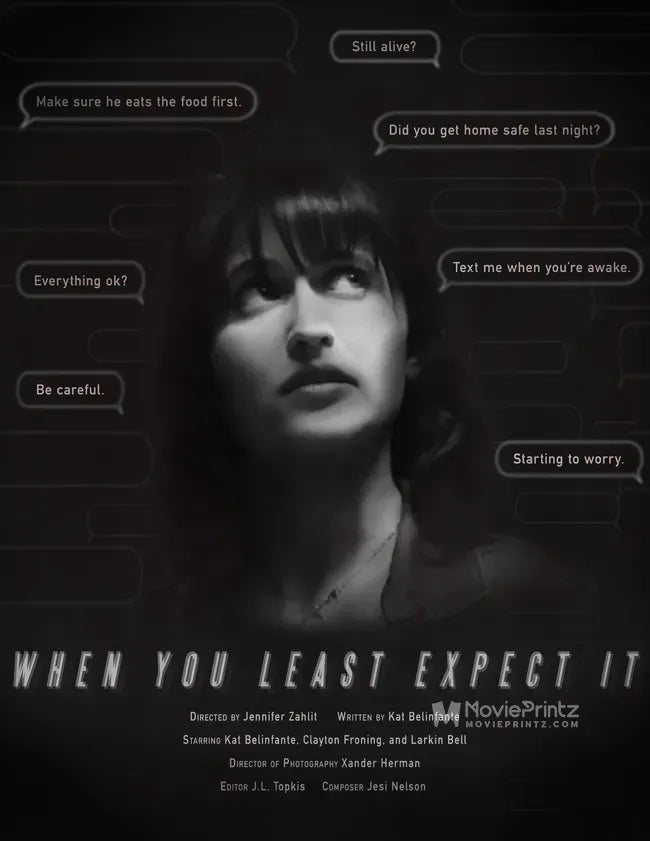 When You Least Expect It Poster