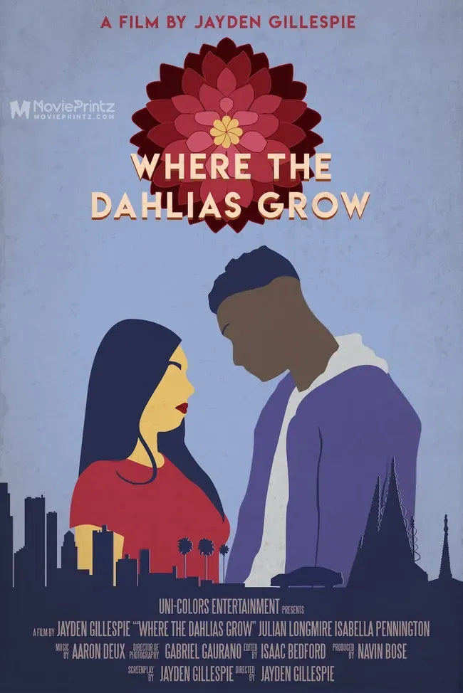 Where the Dahlias Grow Poster