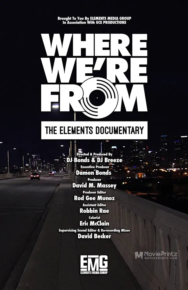 Where We're From: The Elements Documentary Poster