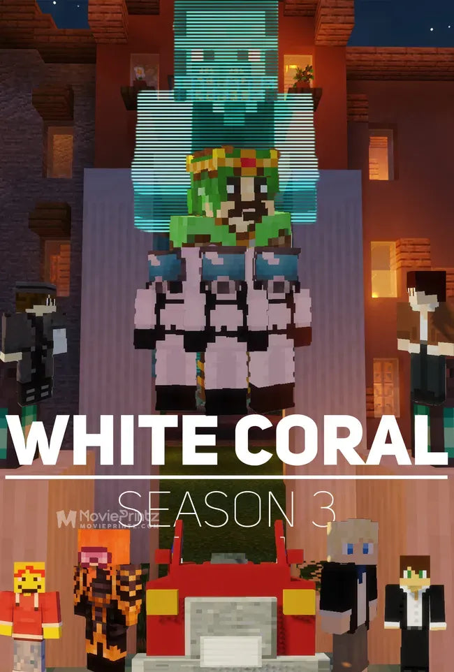 White Coral Poster