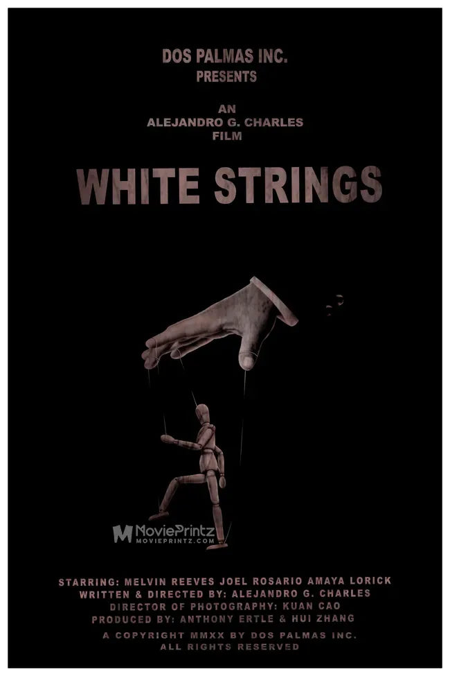 White Strings Poster