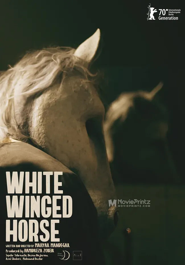 White Winged Horse Poster