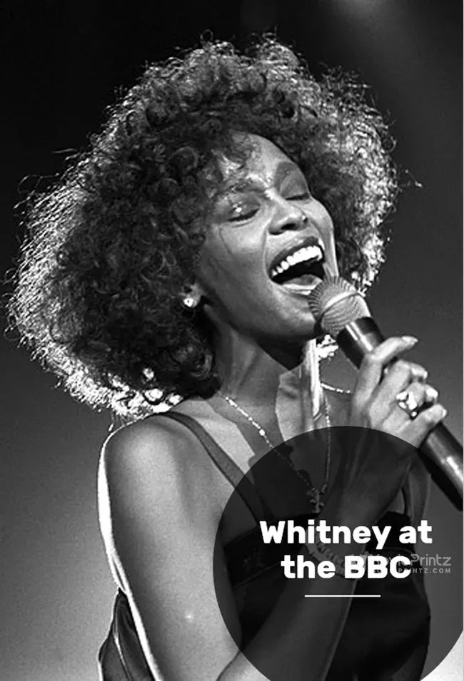 Whitney at the BBC Poster