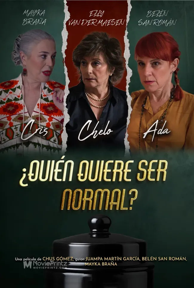 Who wants to be normal? Poster