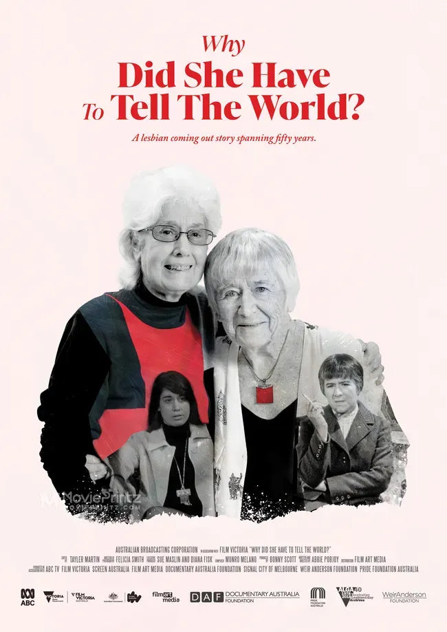 Why Did She Have to Tell the World? Poster