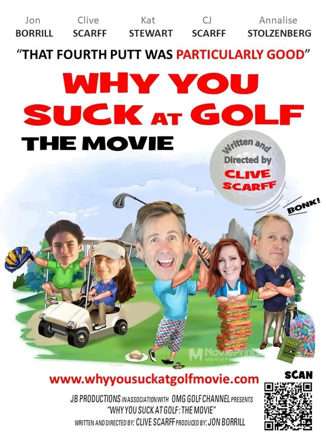 Why You Suck at Golf Poster