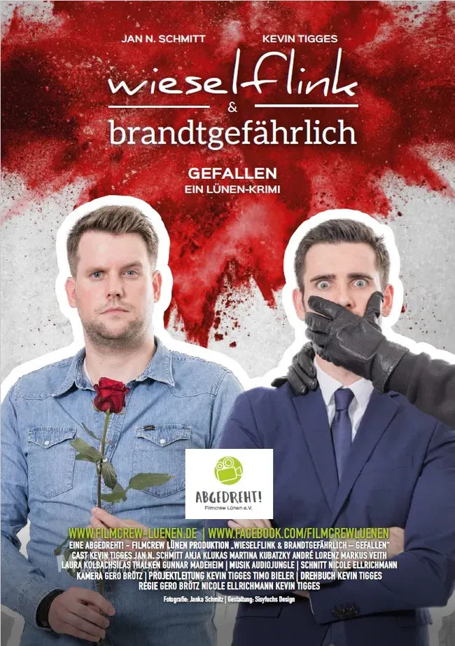 Wieselflink & Brandtgefährlich - Gefallen Poster