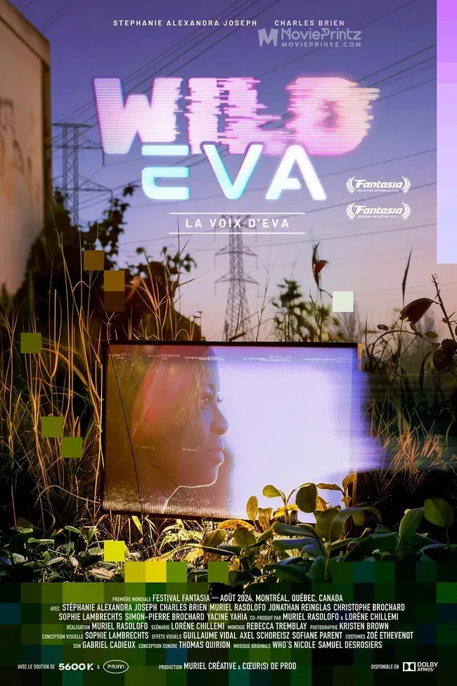 Wild Eva, la voix d'Eva Poster