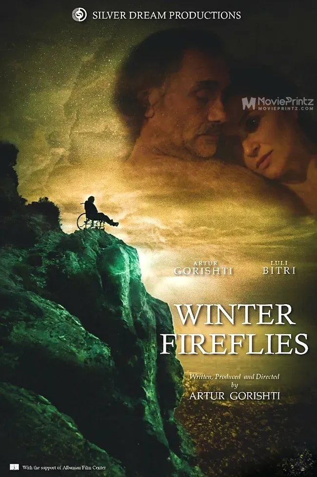 Winter Fireflies Poster