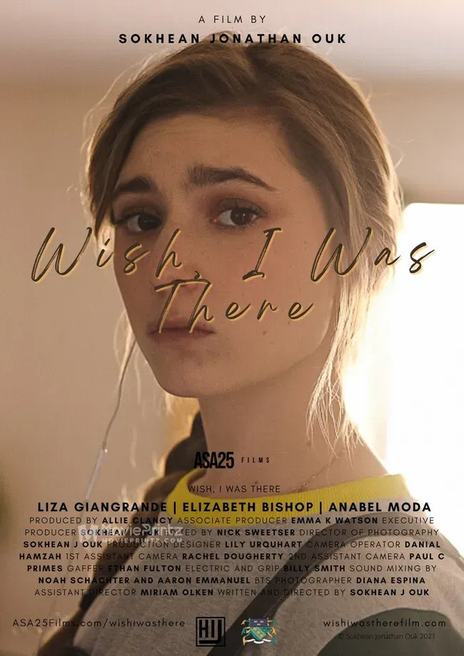 Wish, I Was There Poster