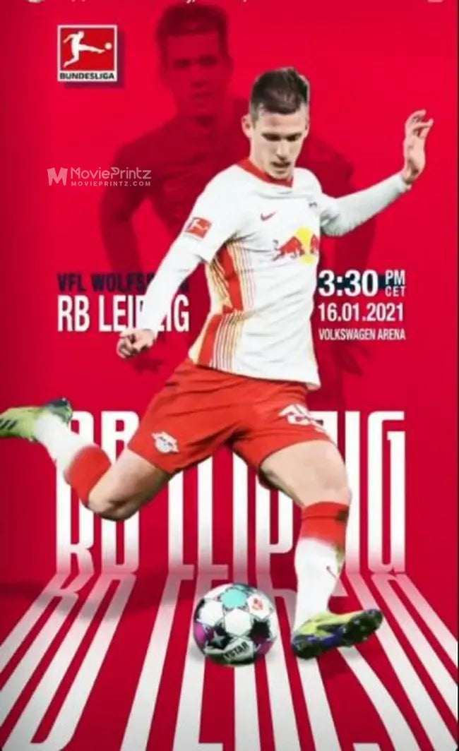 Wolfsburg vs RB Leipzig Poster