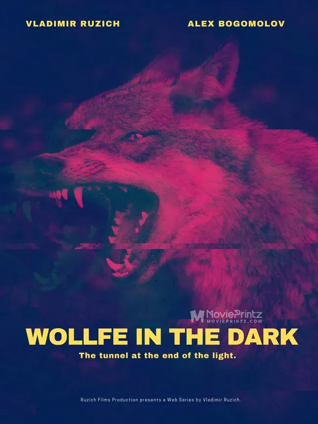 Wollfe in the Dark Poster