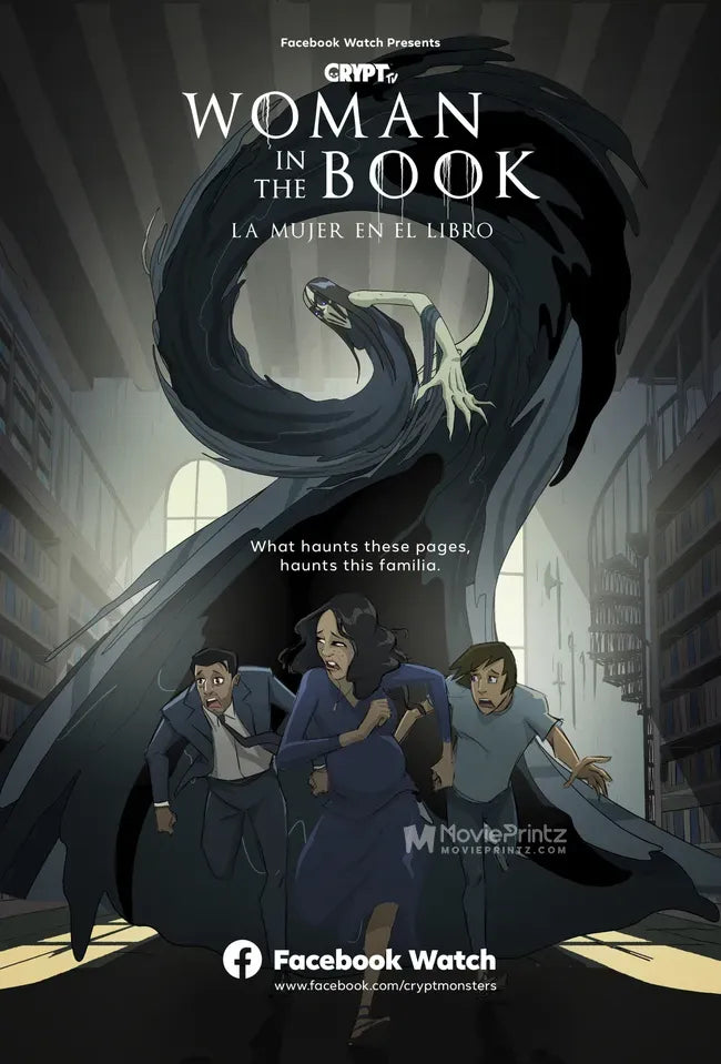 Woman in the Book Poster