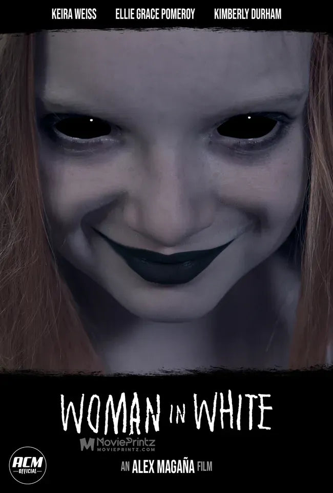 Woman in White Poster