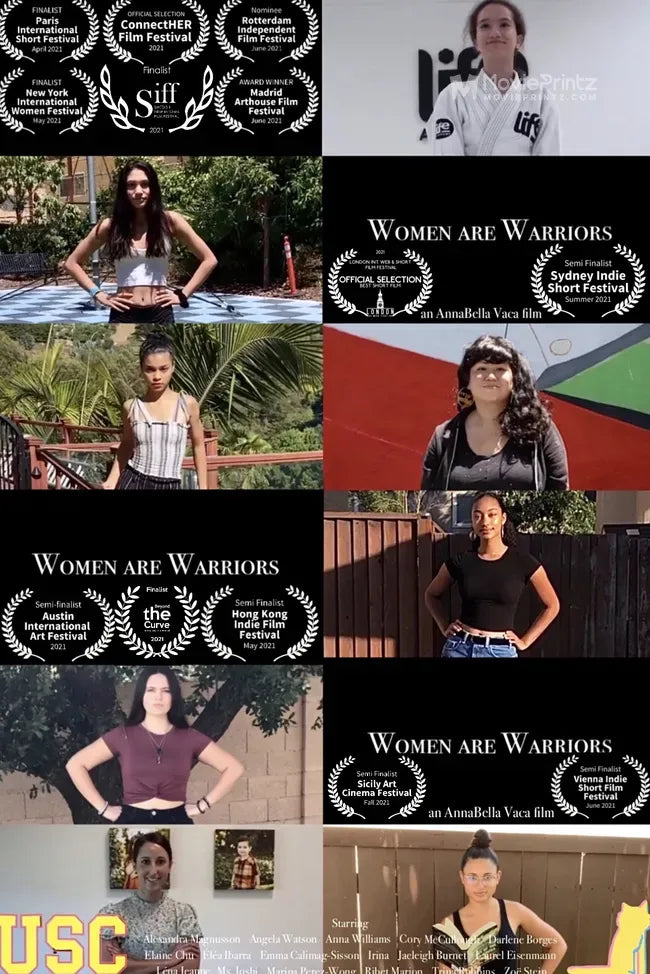 Women are Warriors Poster