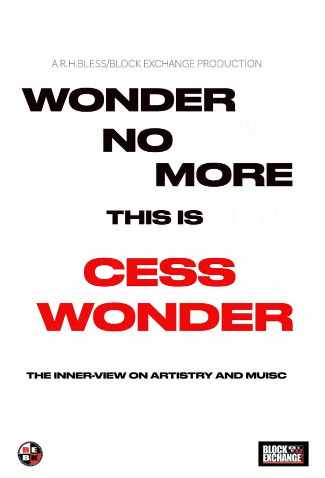 Wonder No More: This Is Cess Wonder Poster