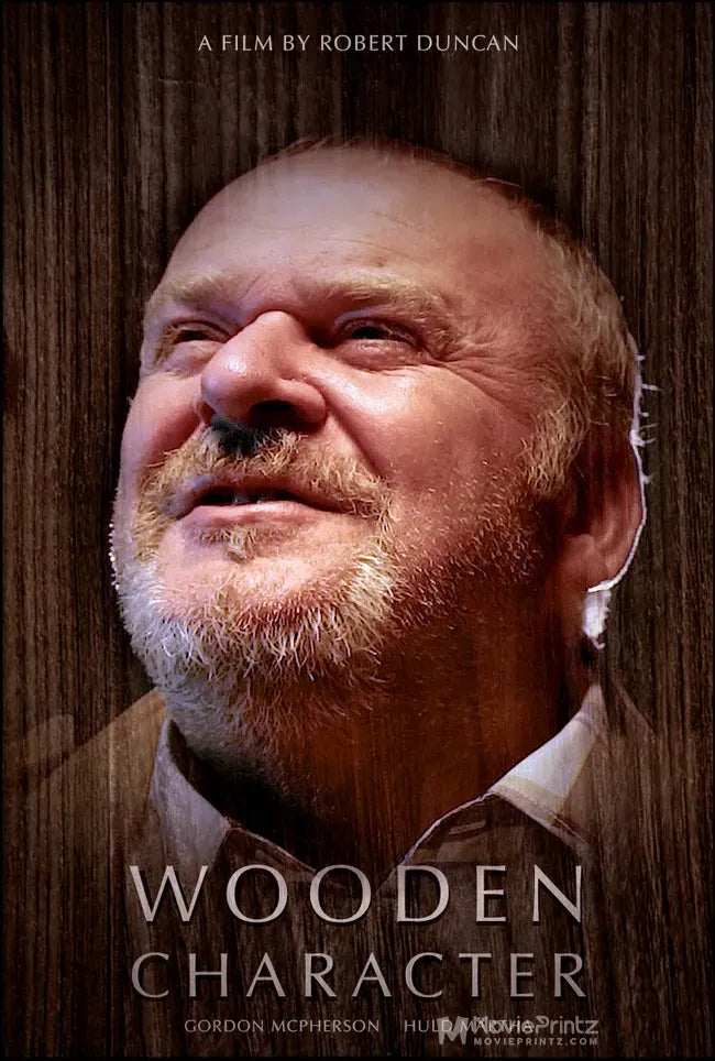 Wooden Character Poster