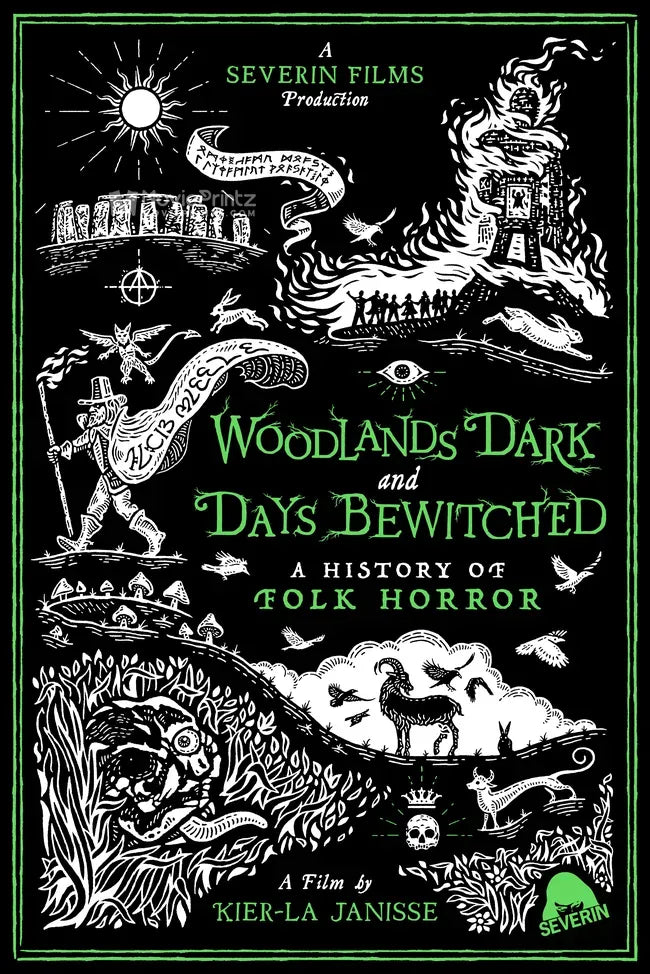 Woodlands Dark and Days Bewitched: A History of Folk Horror Poster