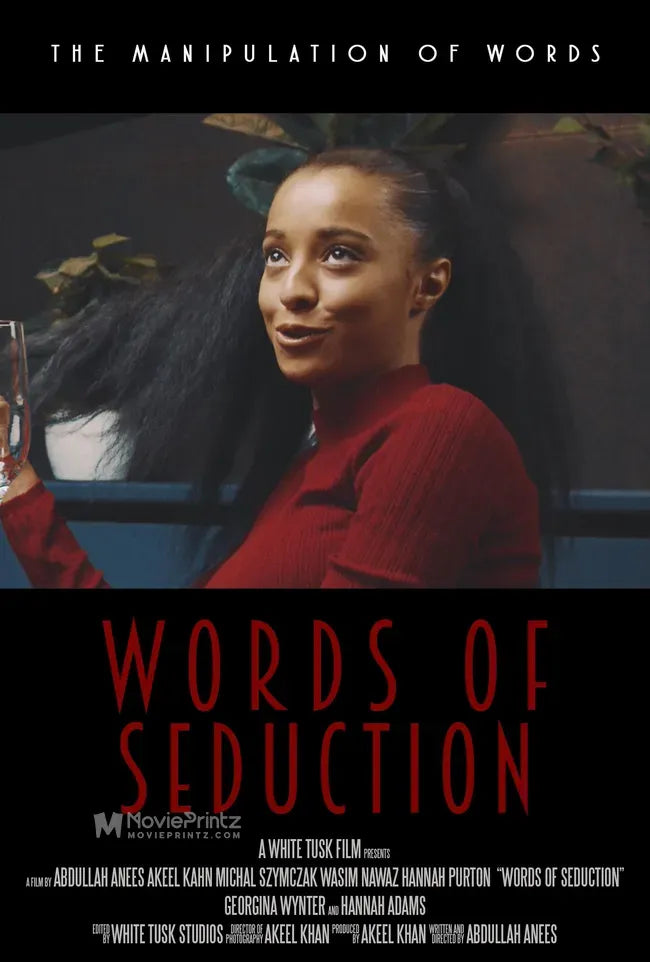 Words of Seduction Poster