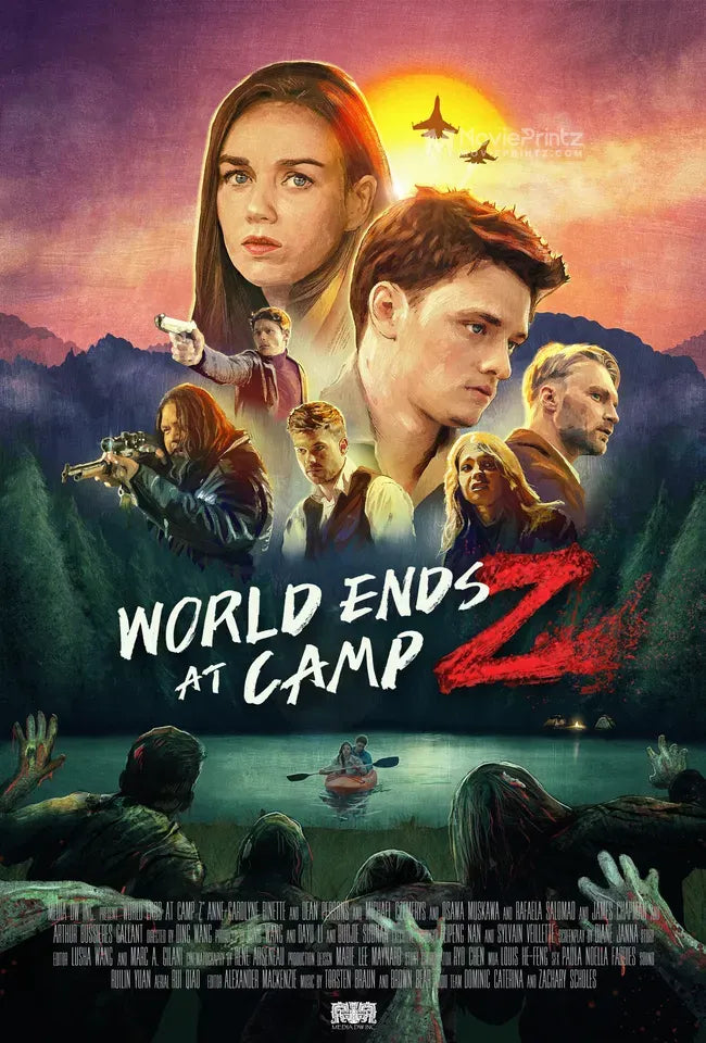 World Ends at Camp Z Poster