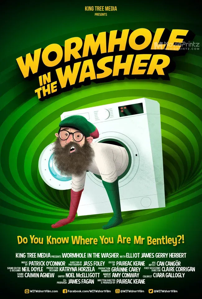 Wormhole in the Washer Poster