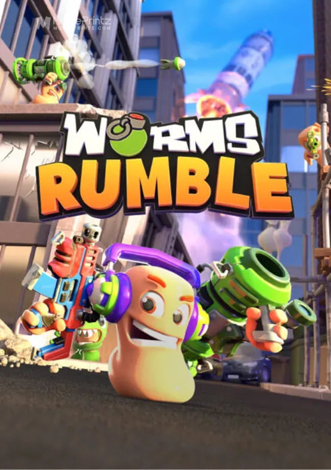 Worms Rumble Poster