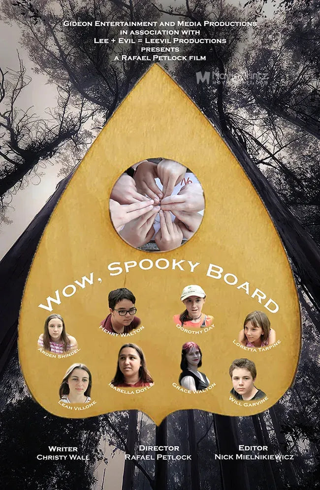 Wow, Spooky Board Poster