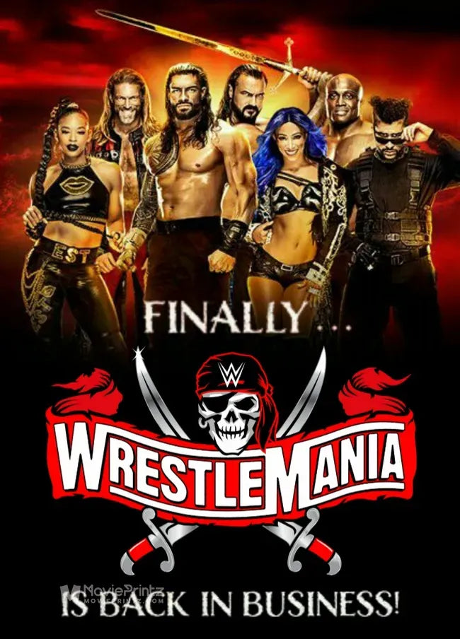 WrestleMania 37 Poster