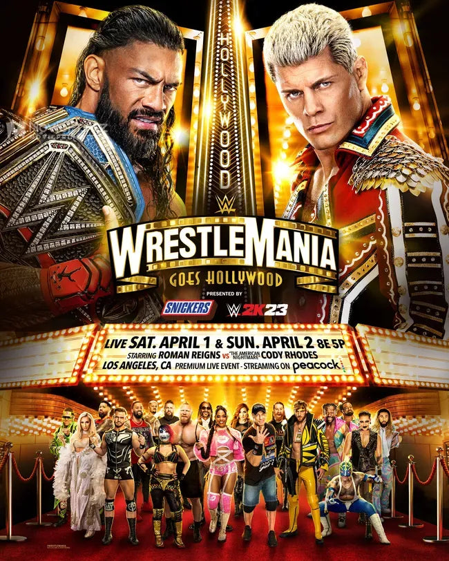 WrestleMania 39 Poster