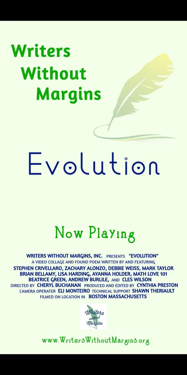 Writers Without Margins Evolution Poster